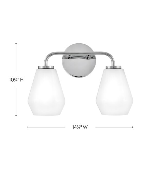 Two light bathroom vanity light cheap